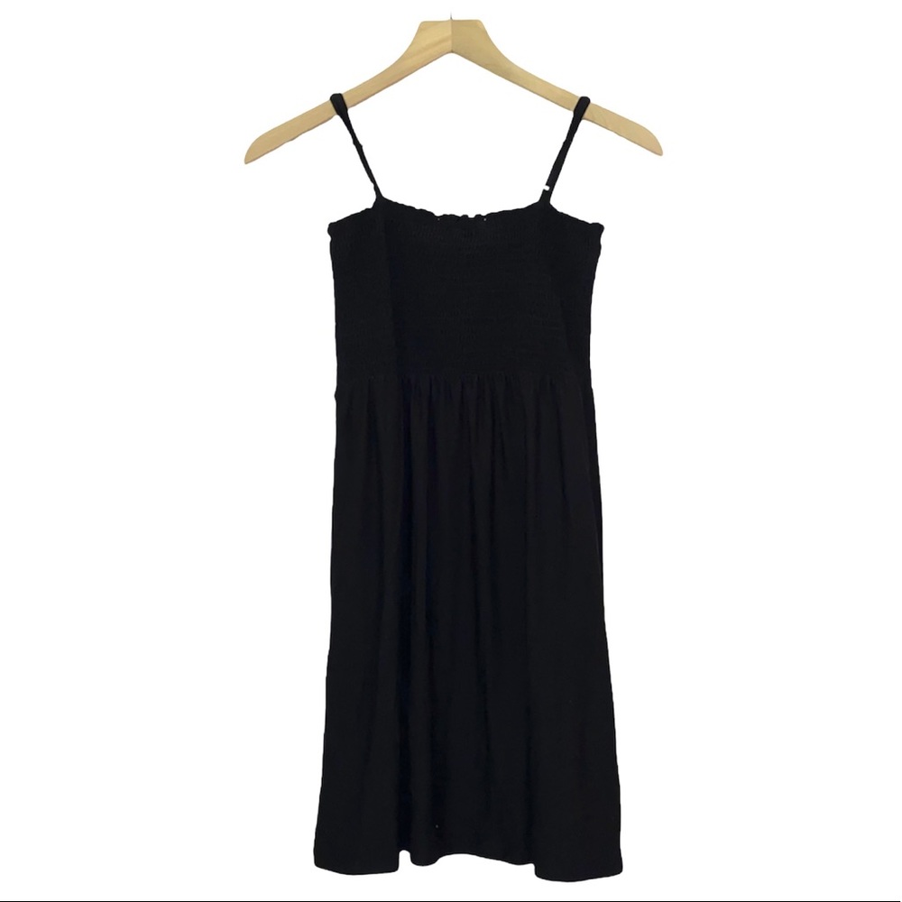 NWT Smocked Mini Dillards Black Dress Size XS